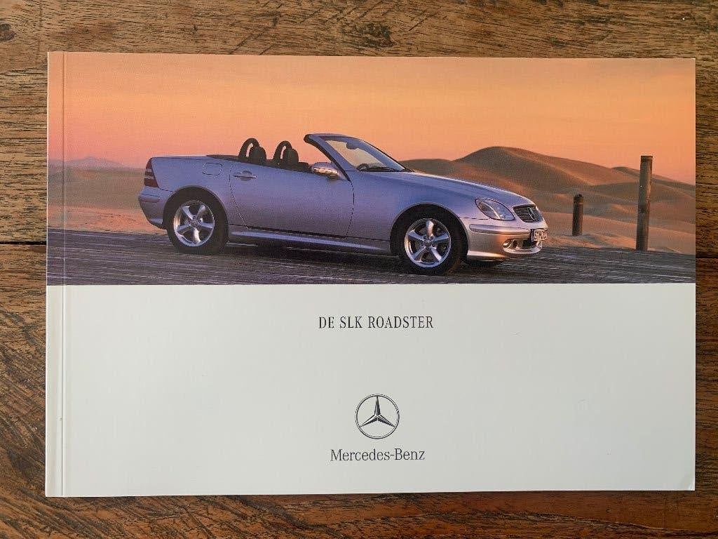 Folder, brochure Mercedes-Benz SLK-klasse 2000 R170 facelift, Nieuw, Mercedes-Benz, Mercedes, Ophalen of Verzenden