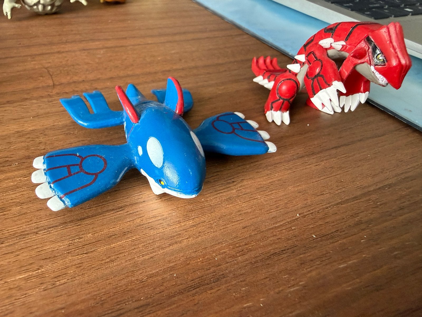 Pokémon Kyogre en Groudon figuren - Nintendo, Verzamelen, Poppetjes en Figuurtjes, Ophalen of Verzenden, Gebruikt