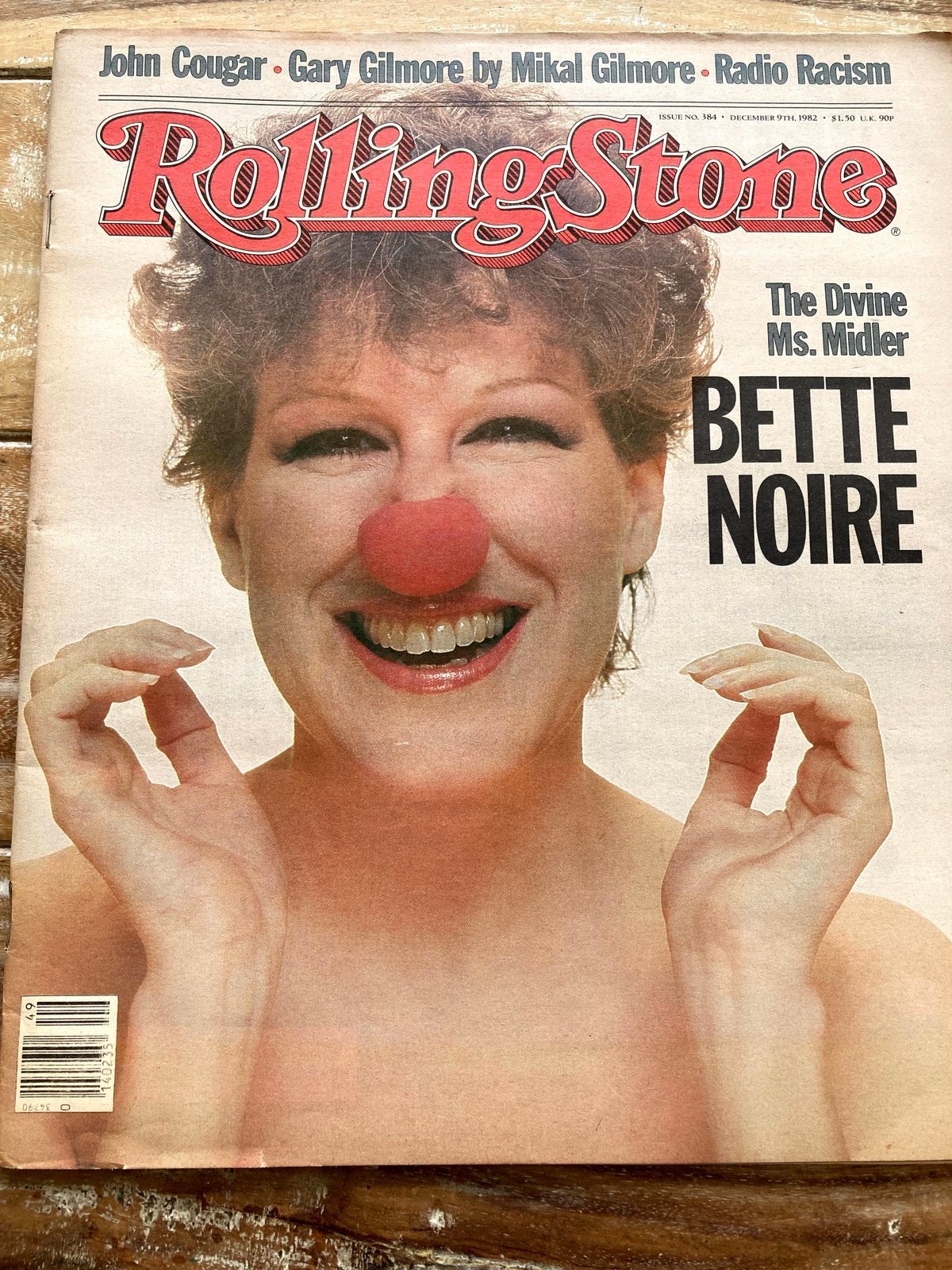 ROLLING STONE 1982 JOHN COUGAR MELLENCAMP Bette Midler PRINC, Ophalen of Verzenden, Muziek, Film of Tv