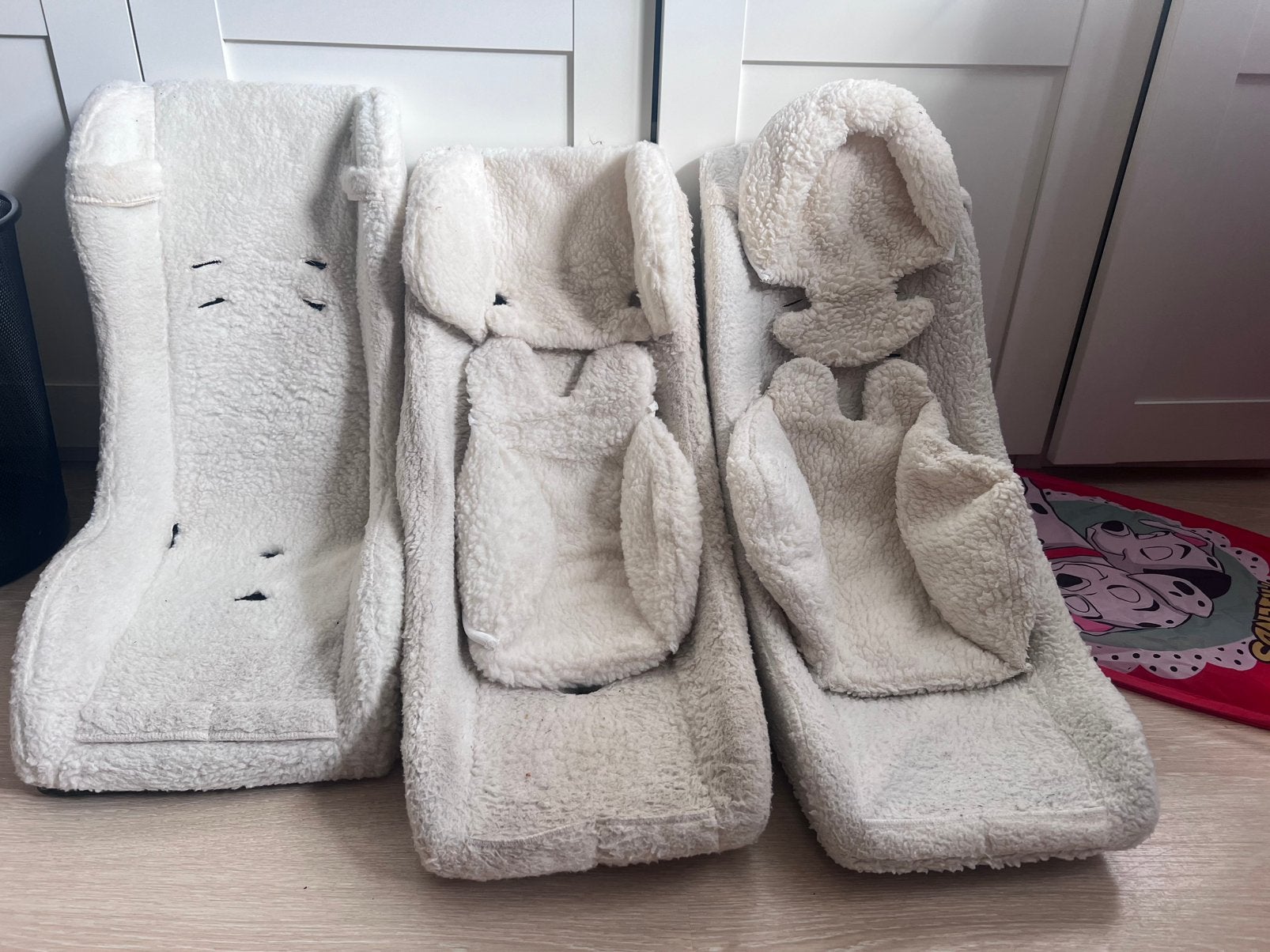 2 babyschalen en een peuterschaal, Fietsen en Brommers, Fietsen | Bakfietsen, Ophalen of Verzenden, Gebruikt, 1 kind