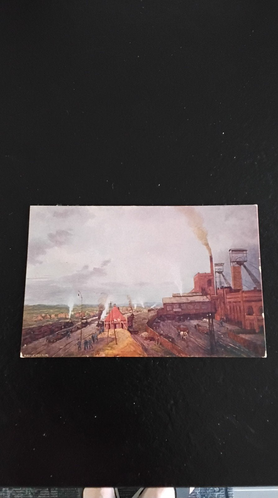 Oude briefkaart van de ORANJE NASSAUte Heerlen, Ophalen of Verzenden, Voor 1920, Ongelopen, Limburg