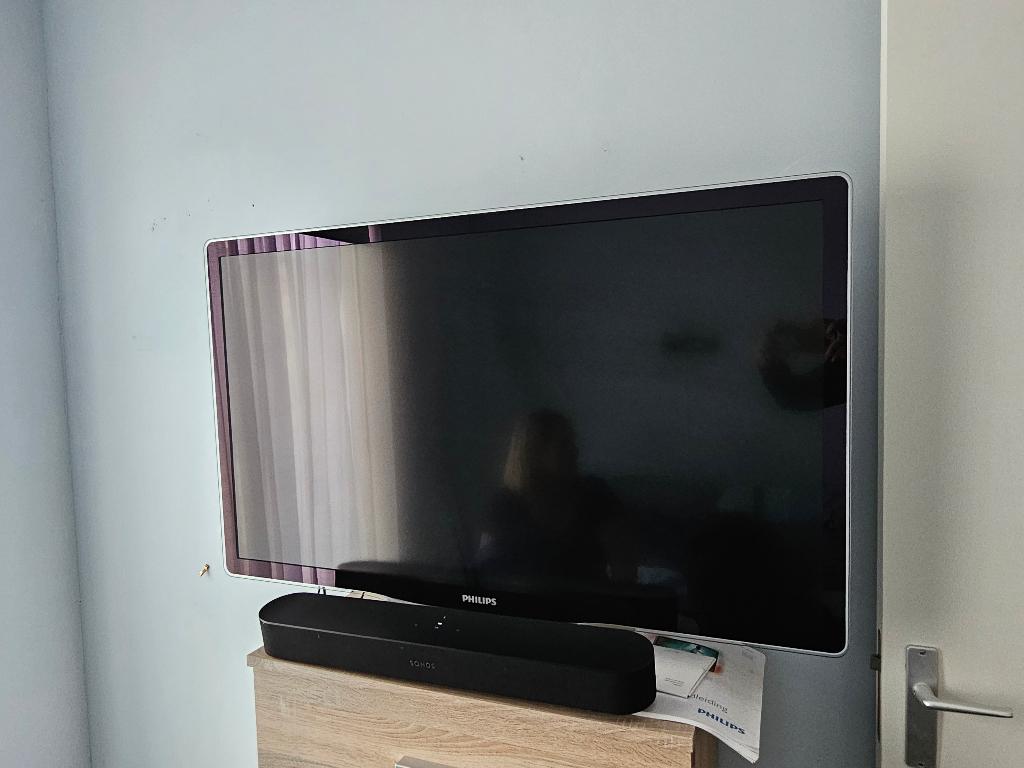 Mooie, goed werkende smart tv Philips 46PFL8606, Audio, Tv en Foto, Televisies, Ophalen, Philips, Gebruikt, 100 Hz