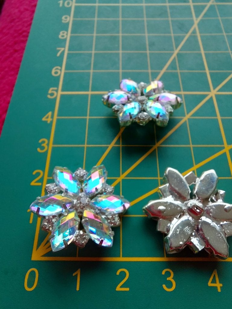 Mooie strass knopen, Ophalen of Verzenden, Nieuw, Knoop of Knopen