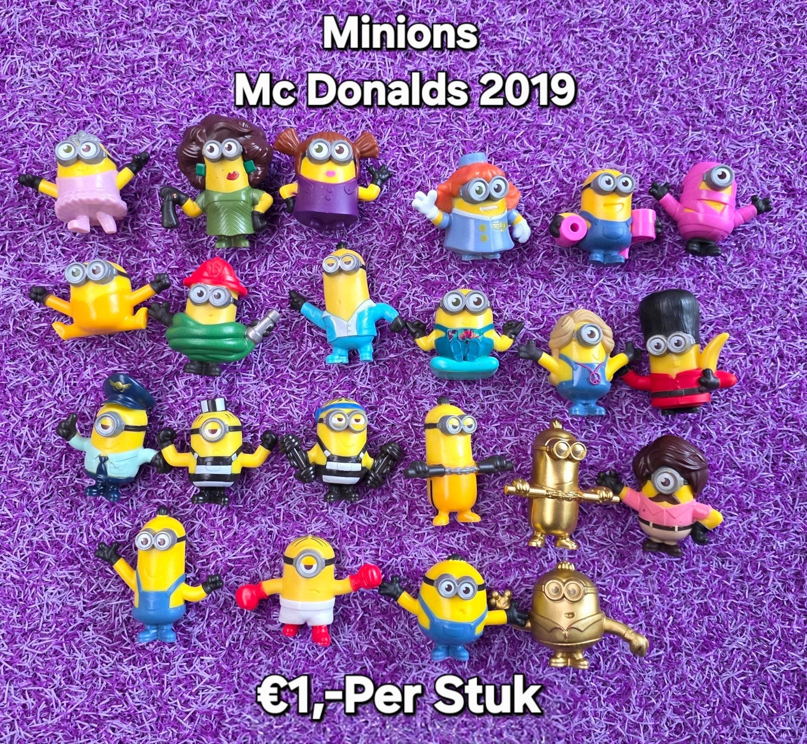 Minions McDonald's €1,- Per Stuk, Ophalen of Verzenden, Nieuw