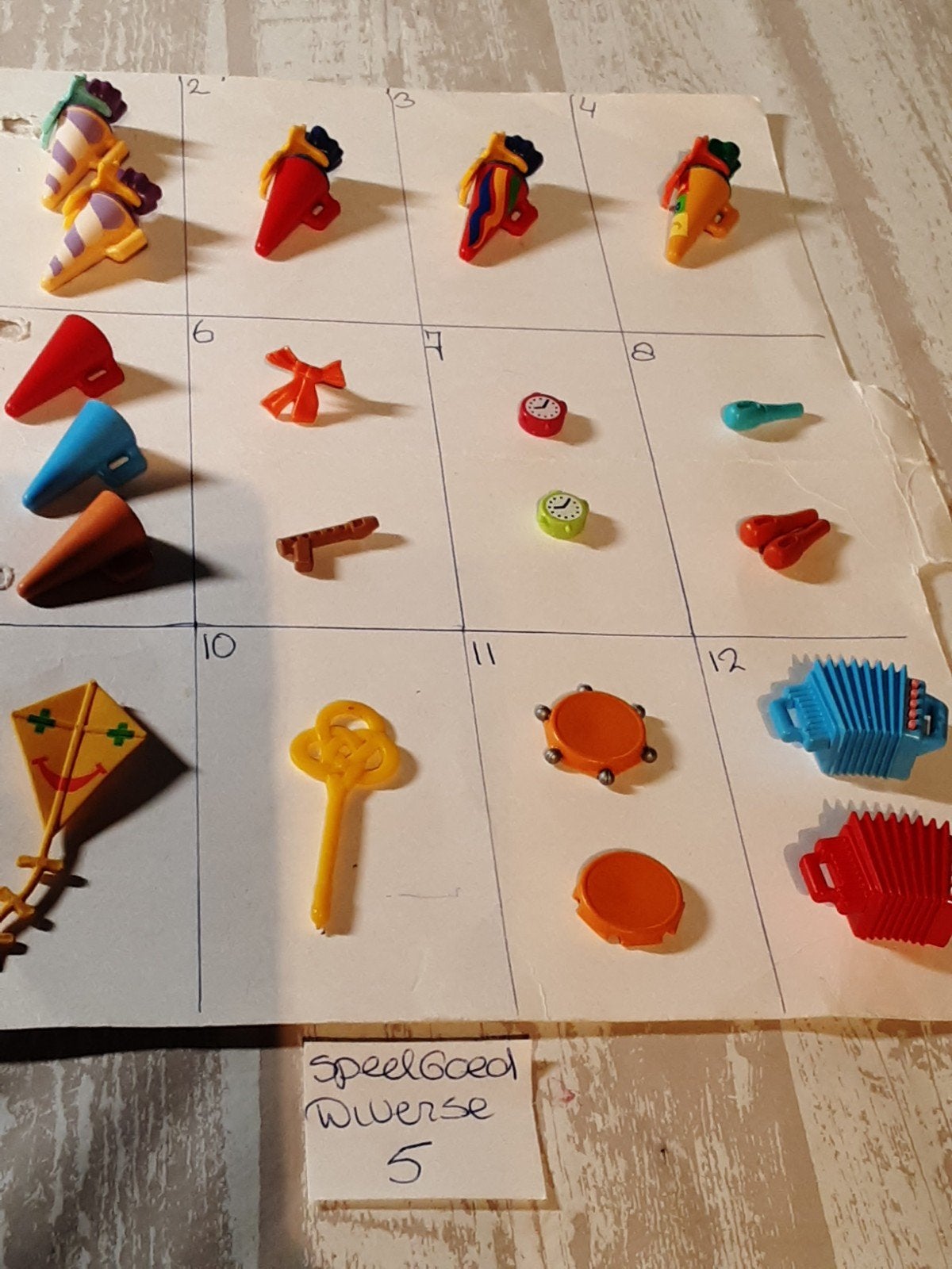 onderdelen speelgoed 5, Losse onderdelen, Overige typen, Zo goed als nieuw, Family fun