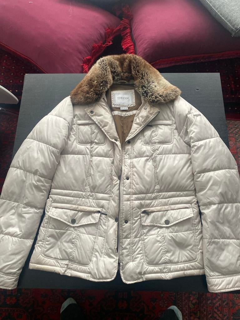 Geox donsjas met afneembare kraag - Zo goed als nieuw, Kleding | Dames, Jassen | Winter, Ophalen of Verzenden, Zo goed als nieuw