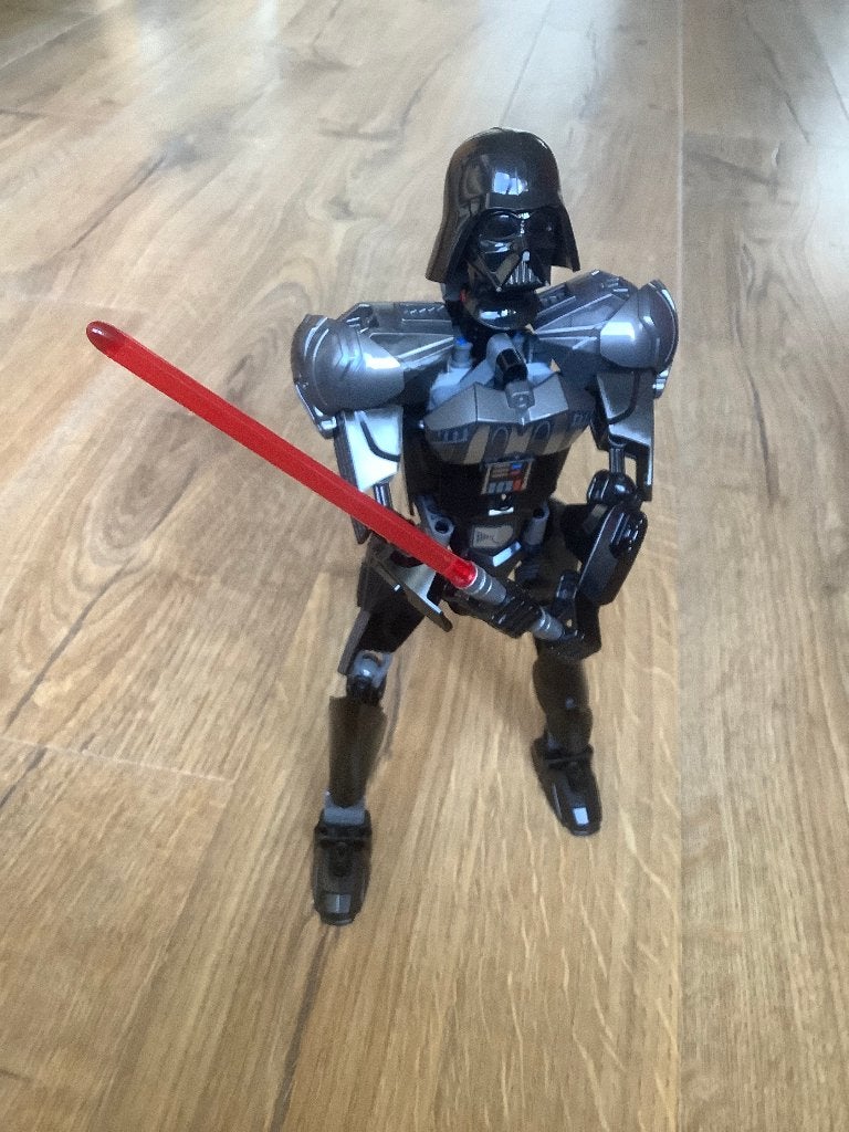 Lego Star Wars 75111 Darth Vader (geen cape), Inclusief instructies, Gebruikt, Star Wars, Lego