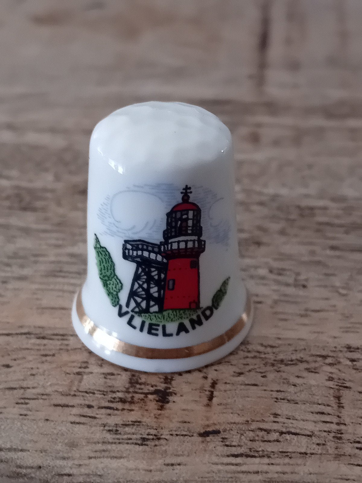Vingerhoedjes verzamelen Vlieland vingerhoedje, Verzamelen, Ophalen of Verzenden, Zo goed als nieuw