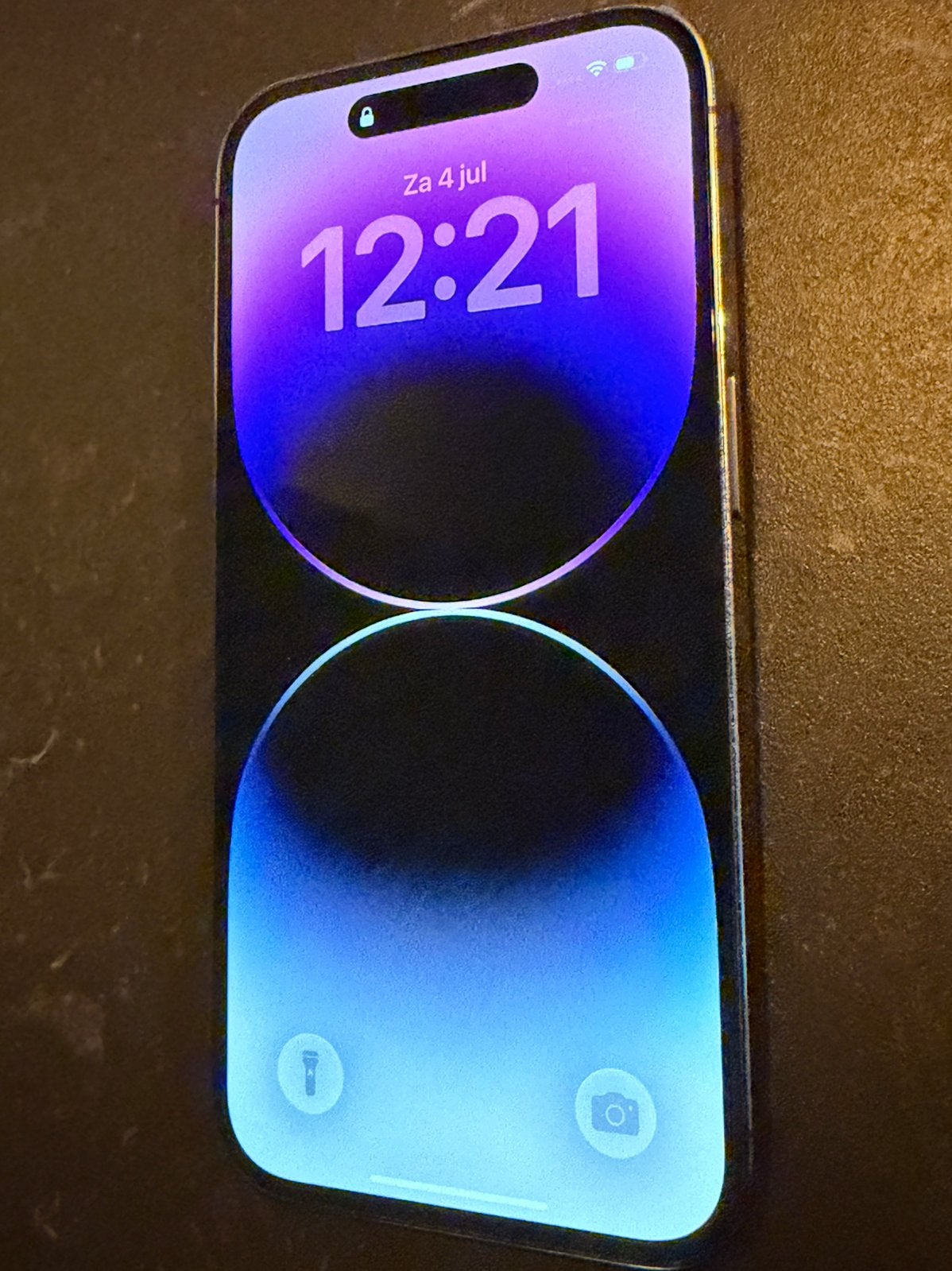 Iphone 14 Pro Deep Purple 128 gb., Ophalen, Paars, Zo goed als nieuw, 128 GB
