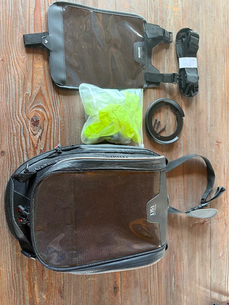 GIVI Tanktas Tanklock Stream Range XS307 +tankring, Ophalen, Zo goed als nieuw