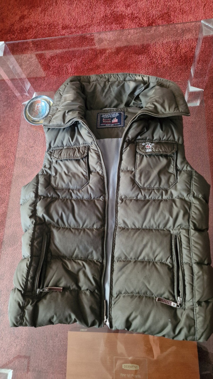Golden Goose dons bodywarmer als nieuw., Kleding | Dames, Bodywarmers, Ophalen of Verzenden, Zo goed als nieuw, Beige