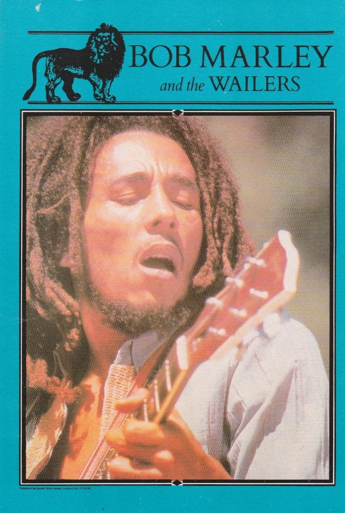 Ansichtkaart, Artiest,  Bob Marley   (693), Verzamelen, Ophalen of Verzenden, 1980 tot heden, Sterren en Beroemdheden