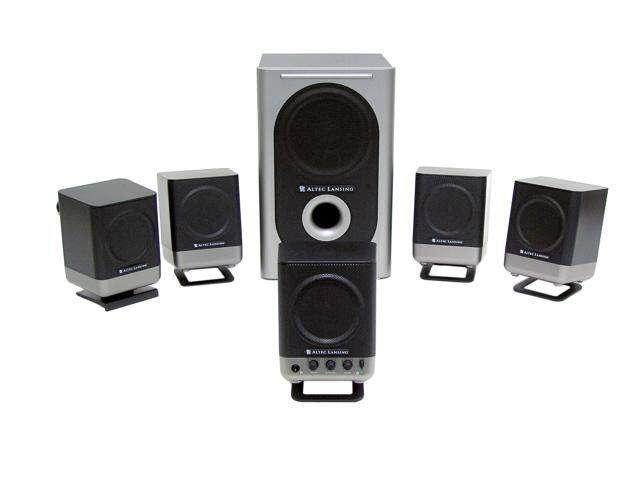 Altec Lansing 251 5.1 speakerset, Audio, Tv en Foto, Luidsprekers, Gebruikt, Complete surroundset, Minder dan 60 watt, Overige merken