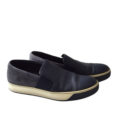 Lanvin loafers, slip ons, schoenen, blauw, Mt. 42, Loafers, Lanvin, Zo goed als nieuw, Verzenden