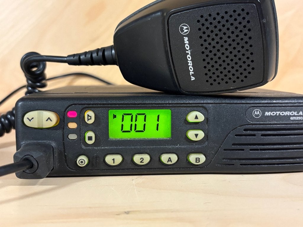 Motorola GM320 Mobilofoon (MD314AE) – Getest, Telecommunicatie, Ophalen of Verzenden, Gebruikt, Zender en Ontvanger