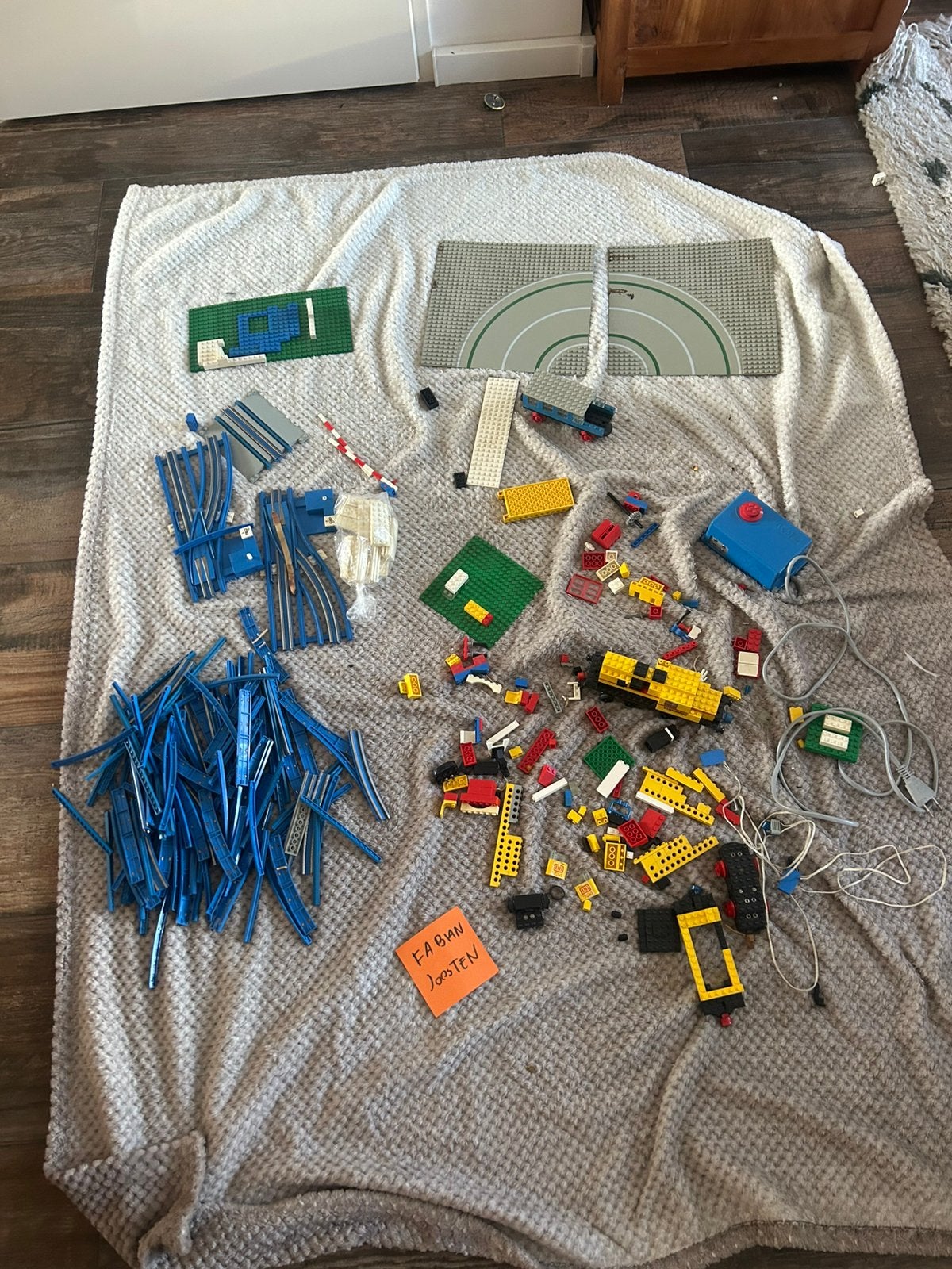 Lego partij trein 4,5v/12v, Ophalen of Verzenden, Gebruikt