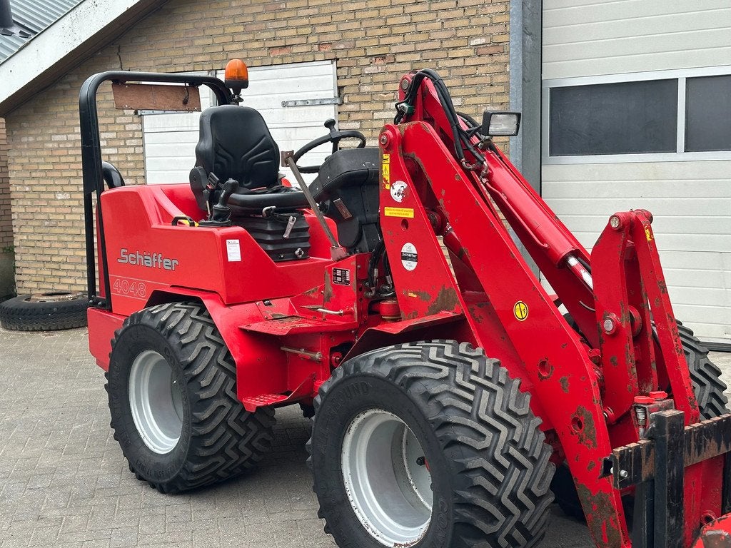 Schäffer 4048 (bj 2007), Wiellader of Shovel