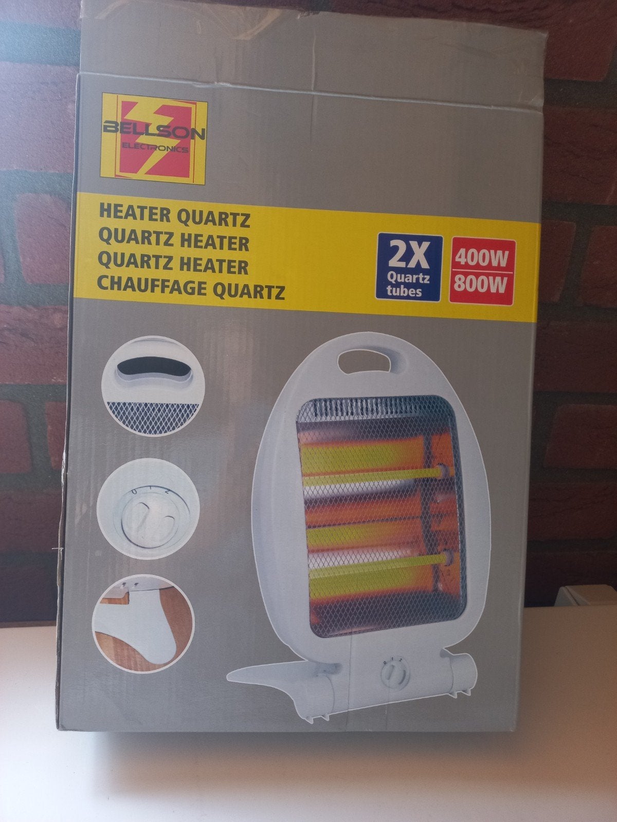 Bellson camping Kachel - Nieuw in Verpakking, 400/800W, Ophalen of Verzenden, Nieuw