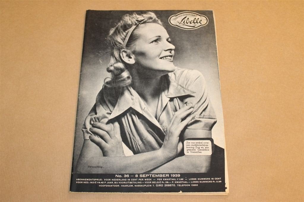 Libelle - Nr. 36 - 1939, Ophalen of Verzenden, 1920 tot 1940, Knipsel(s)