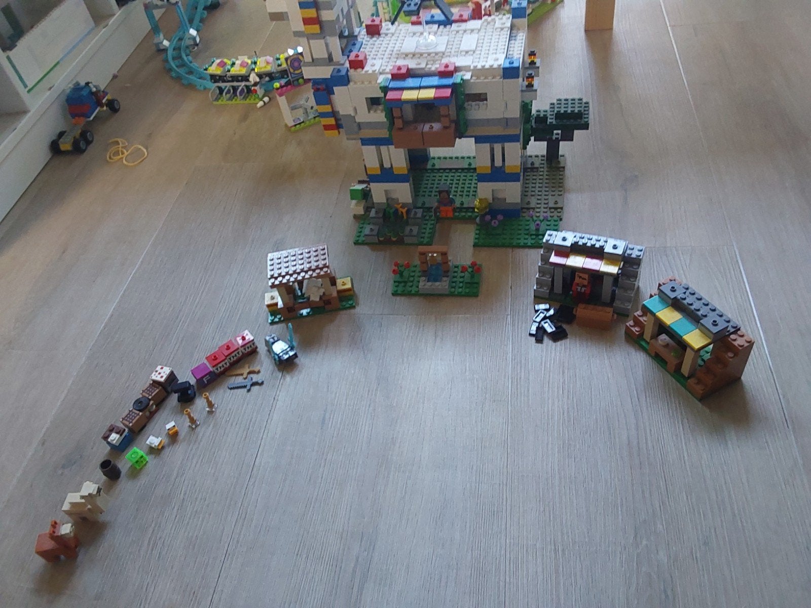 Lego Minecraft 21188 Lama Dorp - Goede Kwaliteit, Minecraft, Lego, Compleet, Ophalen of Verzenden