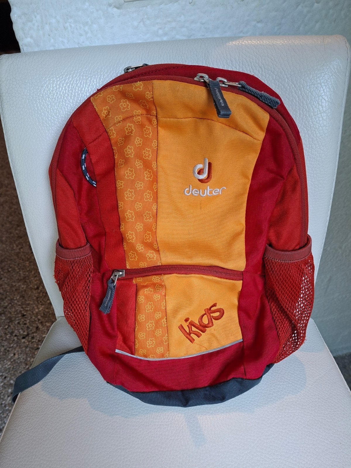 Deuter Kids rugzak - rood/oranje (met kleine beschadiging), Ophalen of Verzenden, Gebruikt, Rood, Overige typen