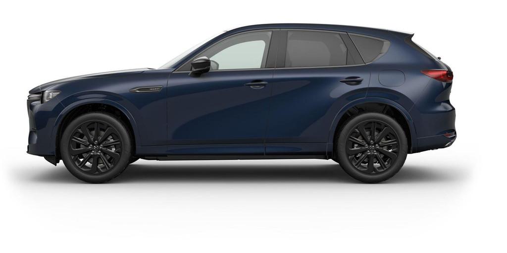 Mazda CX-60 2.5 e-SkyActiv PHEV Homura Plus Modeljaar 2026|, Auto's, Automaat, 4 cilinders, Blauw, Bedrijf