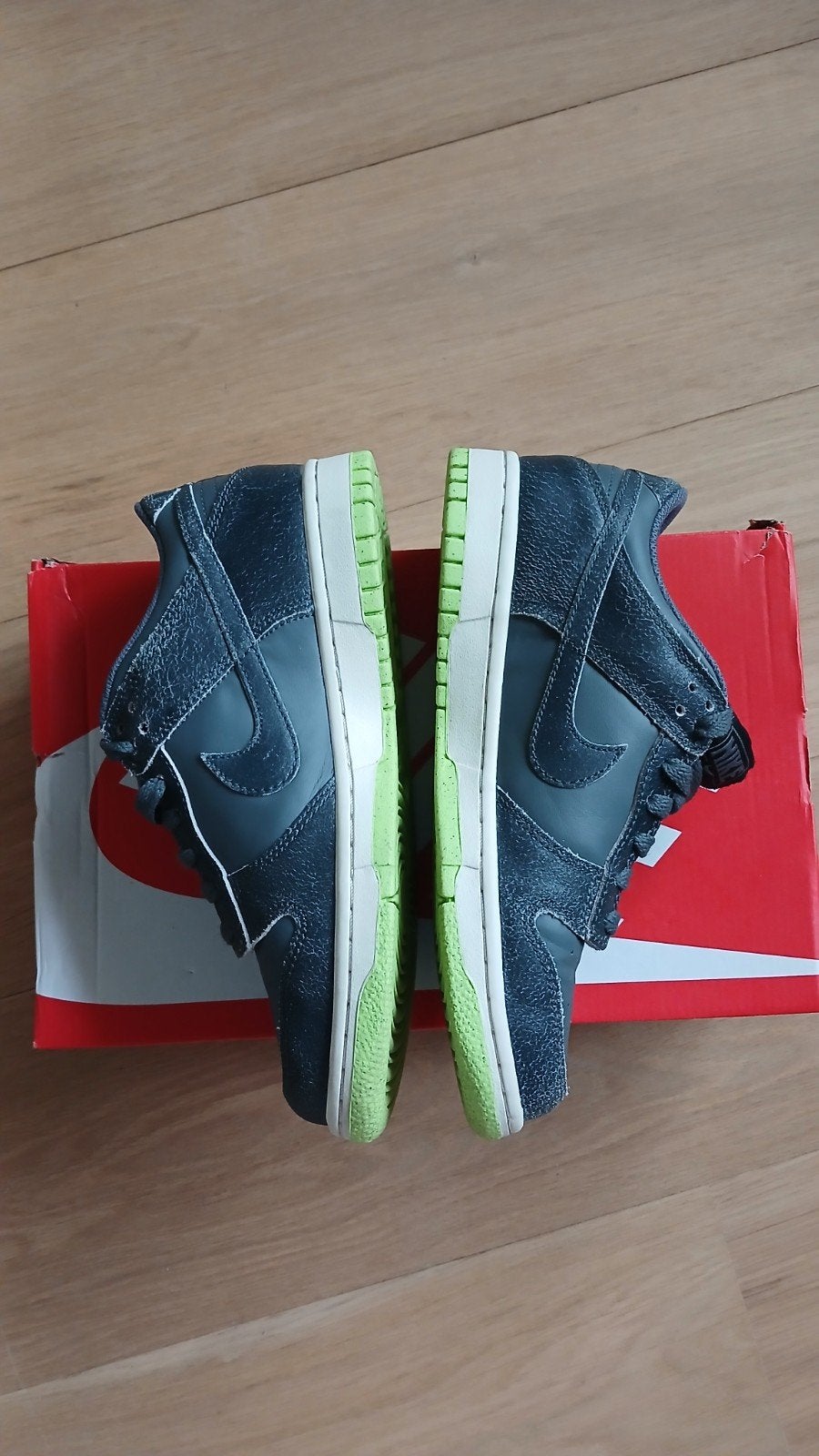 nike dunk low maat 38,5 2 keer gedragen, Ophalen of Verzenden, Zo goed als nieuw, Hardloopschoenen, Nike