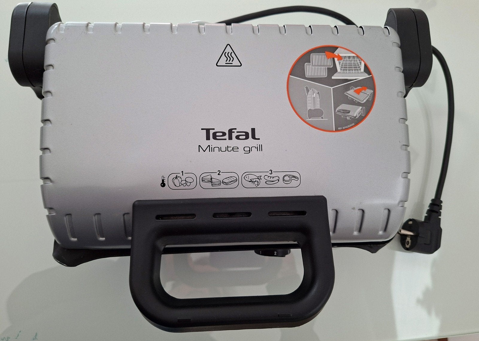 Tefal Minute Grill - Compacte en veelzijdige grill, Ophalen, Zo goed als nieuw, Tafelgrill