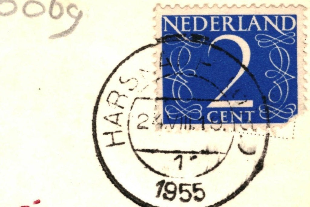 970069	Otterlo	Gld 1955 Hoenderloo	Hoge Veluwe	De Pampelt, Verzamelen, Ophalen of Verzenden, 1940 tot 1960, Gelopen, Gelderland