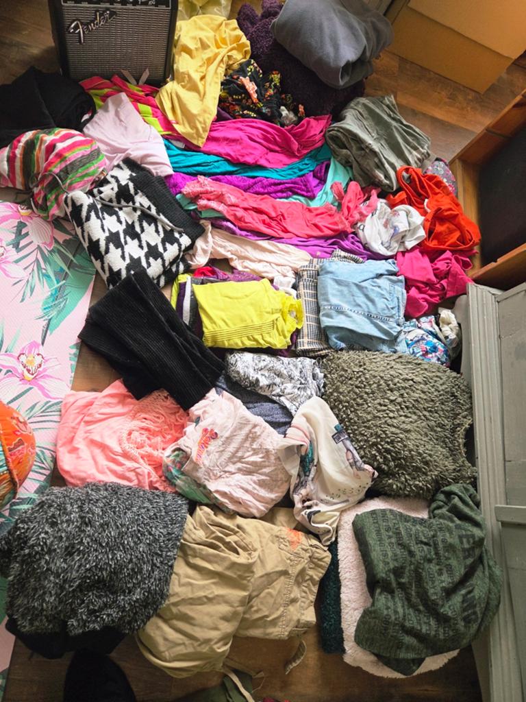 Groot damespakket kleding. Maat S en M, Ophalen, Zo goed als nieuw