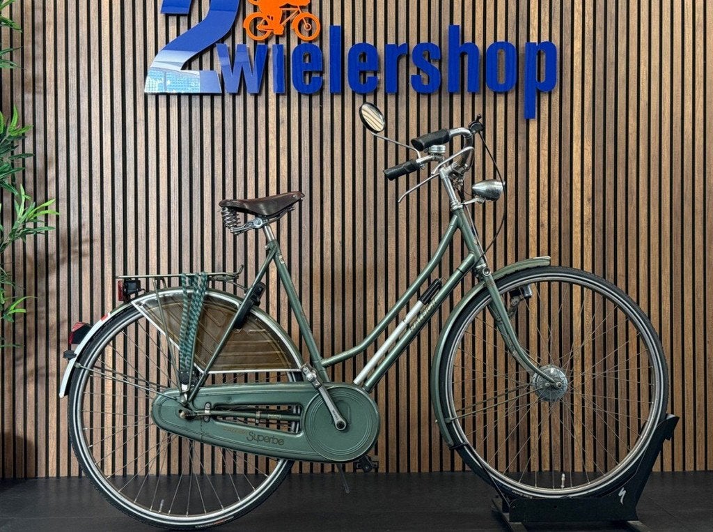 Raleigh Superbe Dames Groen, Fietsen en Brommers, Fietsen | Dames | Damesfietsen, Gebruikt, Overige merken
