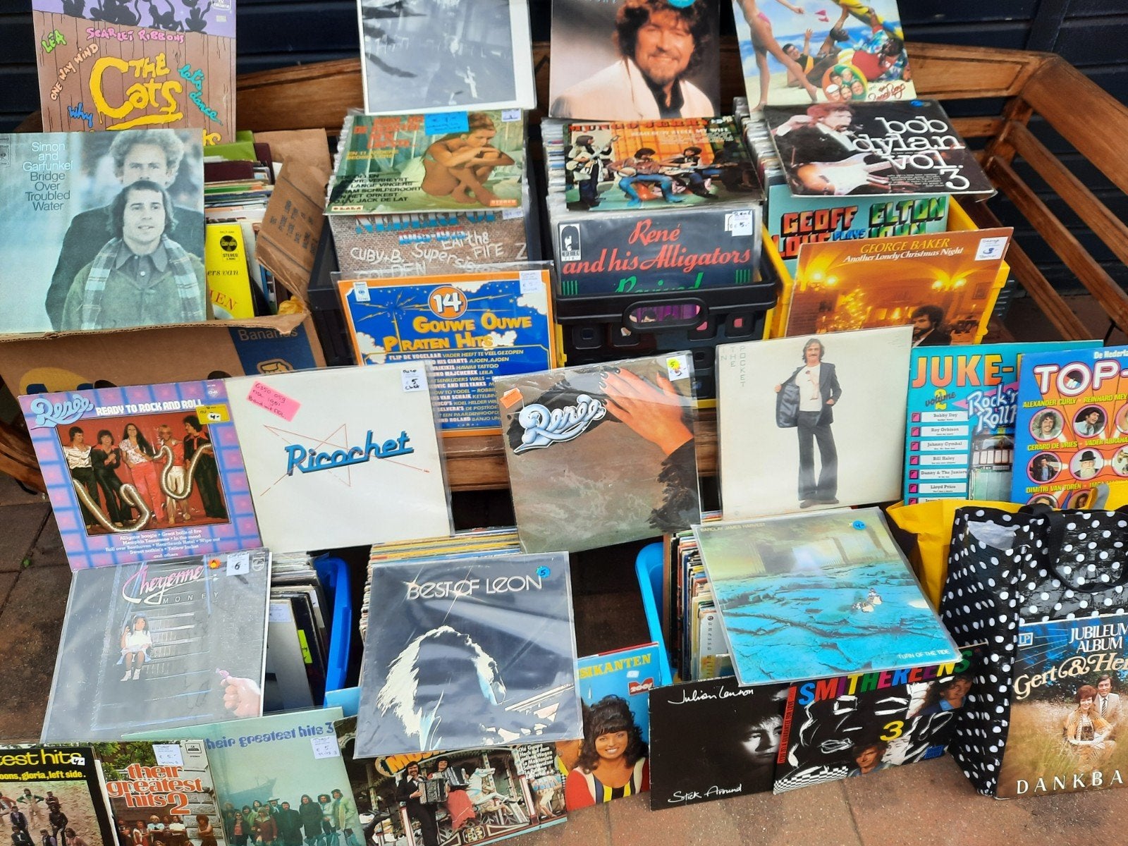 880 LP'S  TE KOOP, Cd's en Dvd's, Ophalen, Gebruikt, Overige formaten