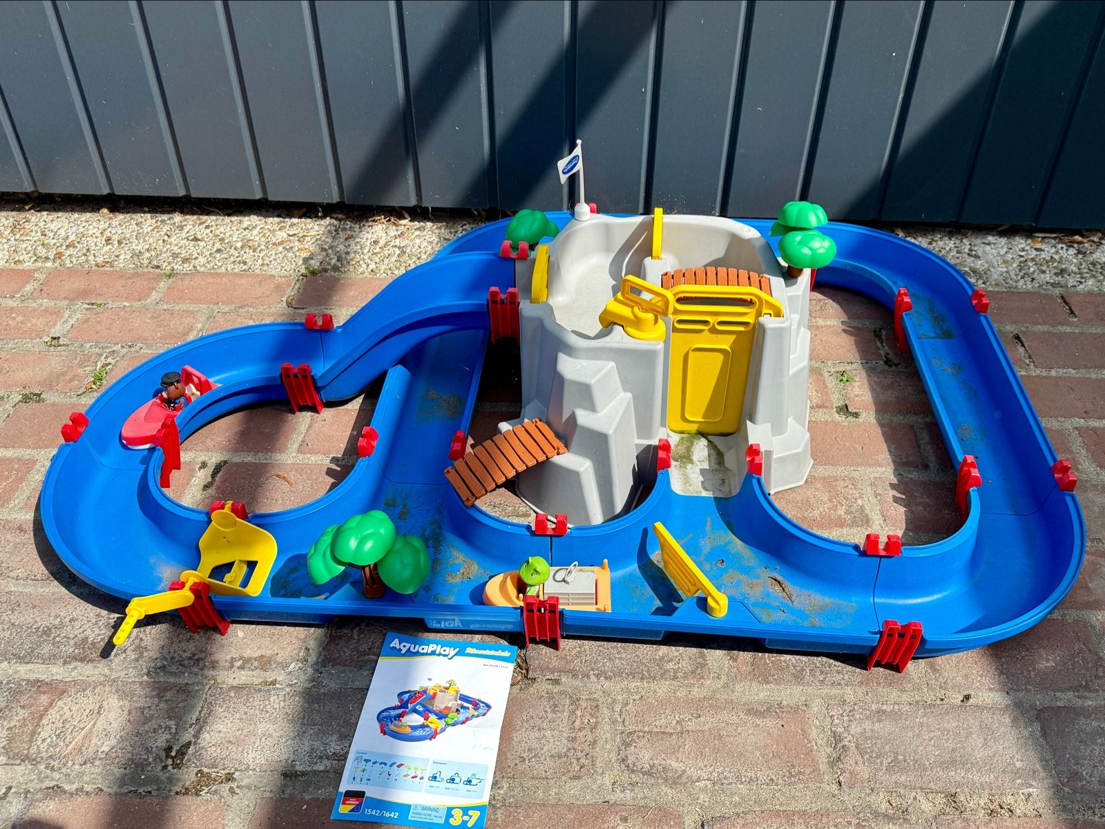 Aquaplay Mountainlake waterbaan - Compleet met accessoires, Ophalen, Gebruikt