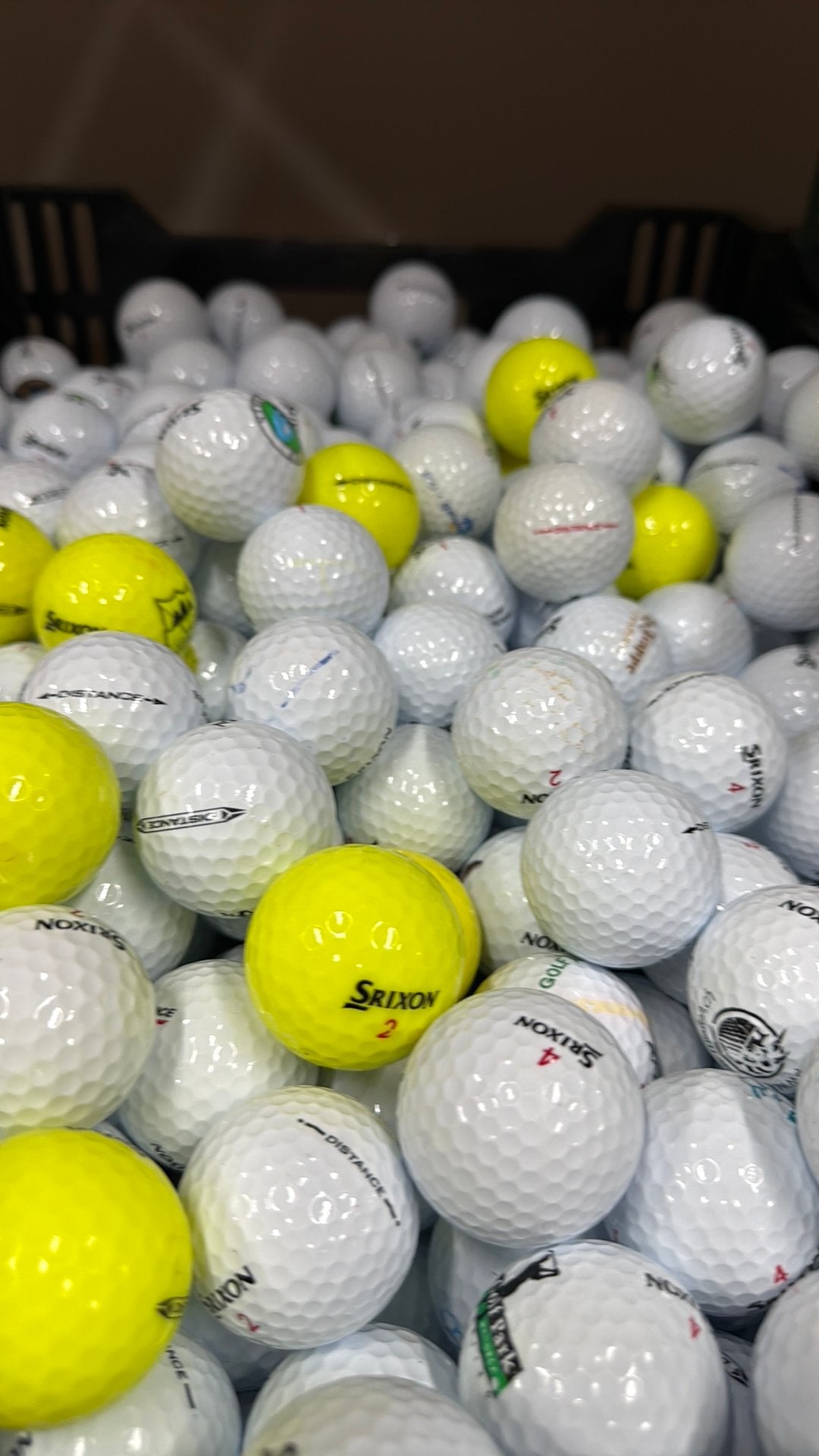 50x Srixon Distance AAAA golfballen, Ophalen of Verzenden, Zo goed als nieuw, Bal(len)