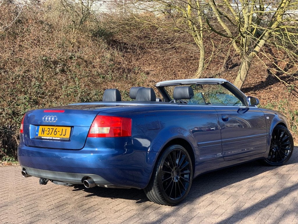Audi A4 Cabriolet 1.8 Turbo AUTOMAAT LEDER CLIMA 17'', Auto's, Audi, Gebruikt, Cabriolet, A4, 163 pk
