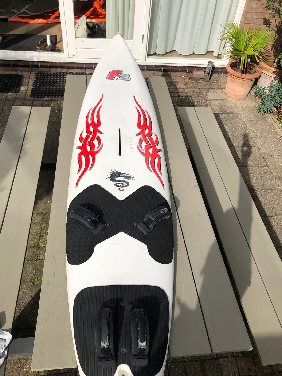 F2 Peter Thommen 272 | ProLimit alu giek 183-244, Watersport en Boten, Ophalen, Met voetbanden, 250 tot 300 cm, F2