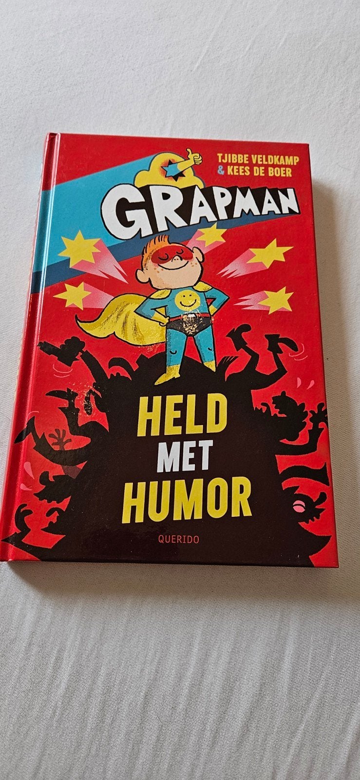 Grapman: Held met Humor! - Tjibbe Veldkamp & Kees de Boer, Boeken, Ophalen, Zo goed als nieuw, Tjibbe Veldkamp & Kees de Boer