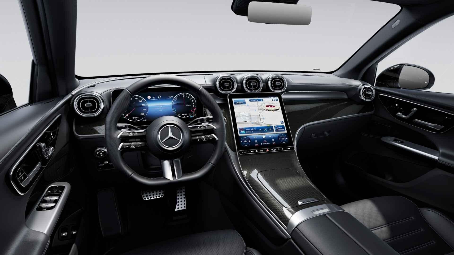 Mercedes-Benz GLC-klasse 300e 4MATIC Business Solution AMG |, Auto's, Automaat, 4 cilinders, 2255 kg, Zwart