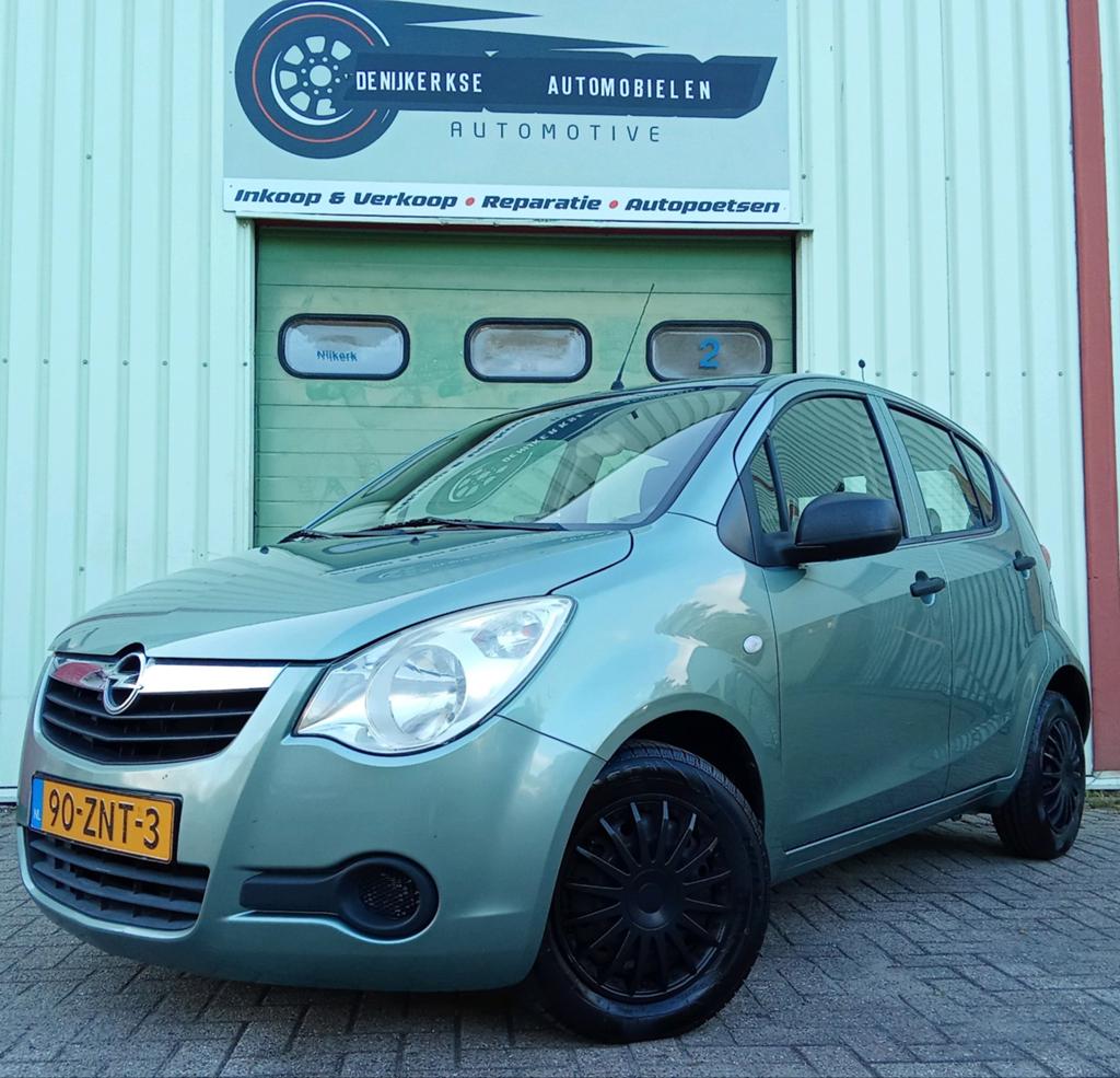 Opel Agila 1.0 | Hoge instap | APK 14-12-2026 | 5 deurs |, Auto's, Euro 5, Stof, 31 €/maand, 0 kg