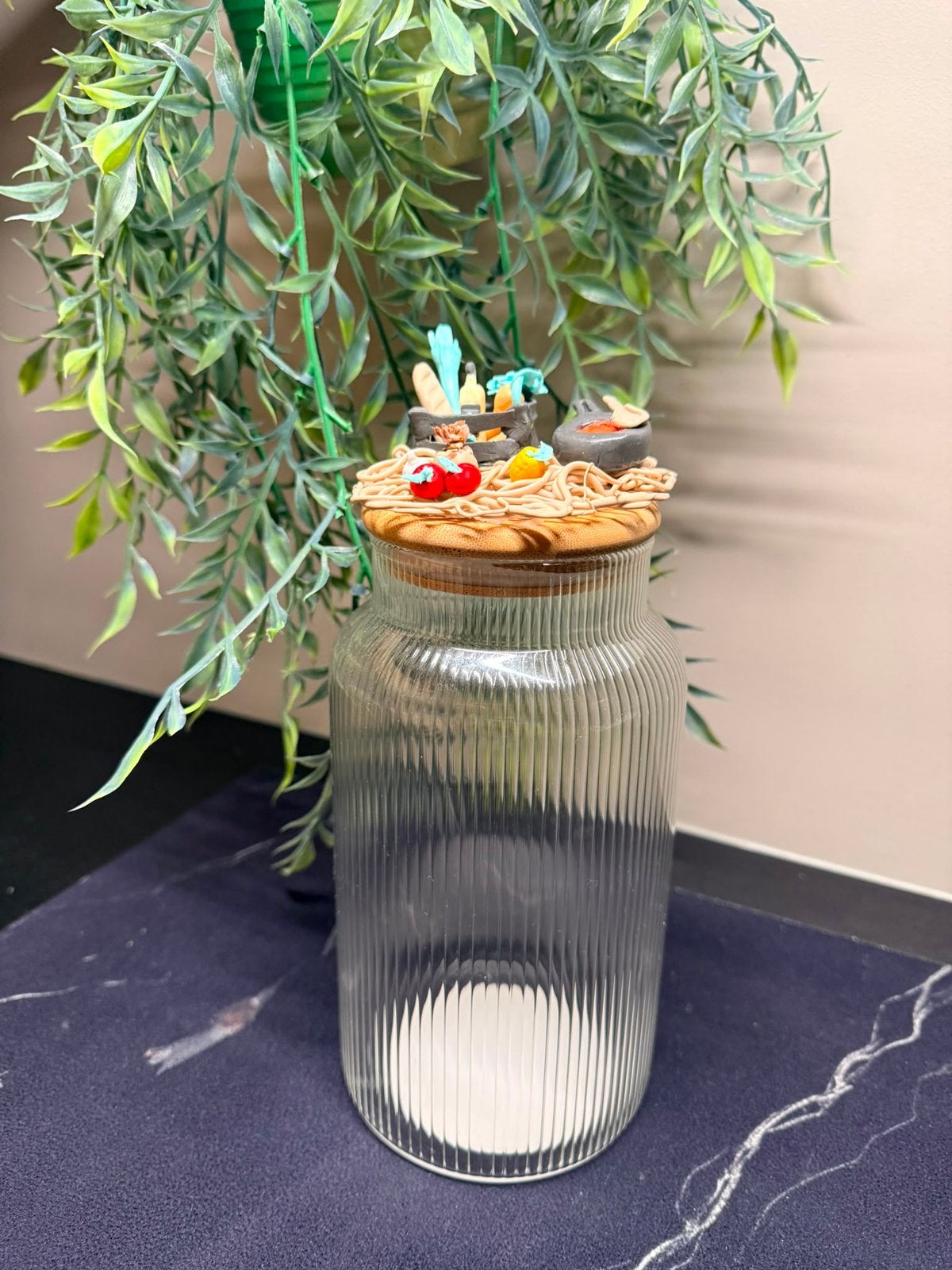 Voorraad pot pasta - handgemaakte decoratie, Ophalen of Verzenden, Nieuw