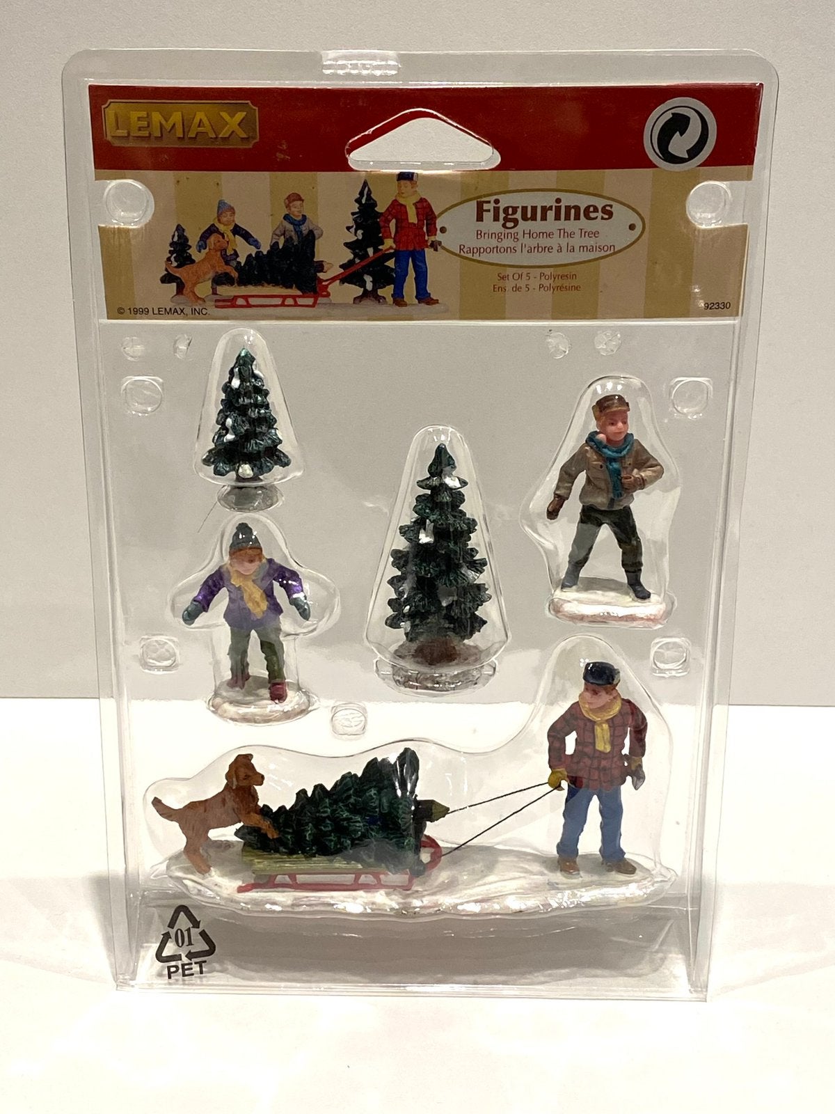 Lemax Bringing Home The Tree, set of 5 (92330) NIEUW, Diversen, Kerst, Verzenden, Nieuw
