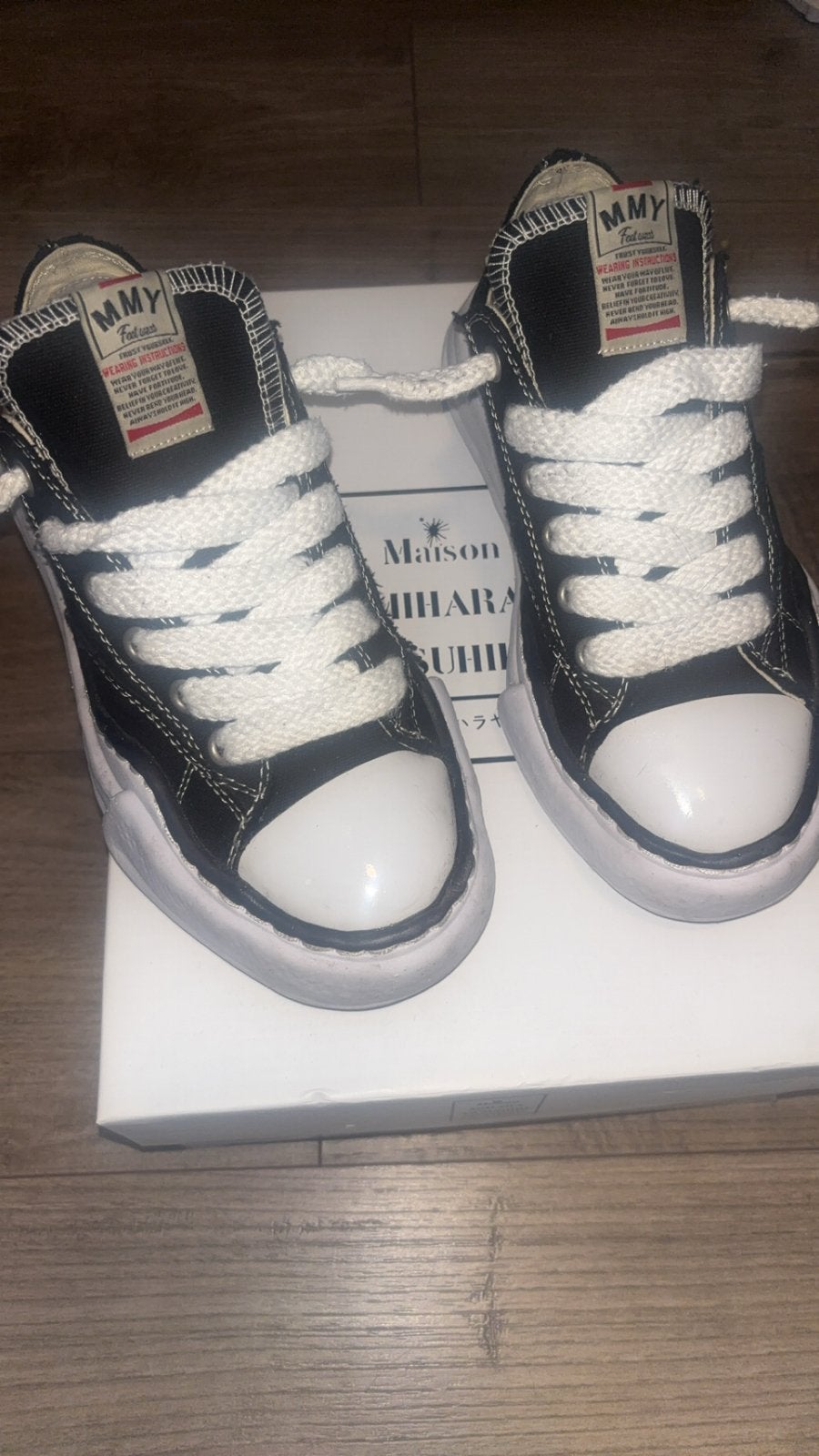 Maison Mihara Yasuhiro sneakers maat 39, Zwart, Nieuw, Ophalen of Verzenden, Sneakers of Gympen