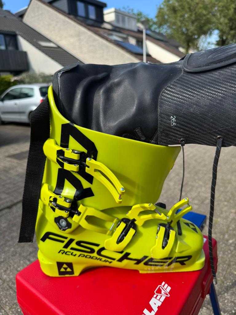 Fischer race skischoenen 110flex, Ophalen, Fischer, 100 tot 140 cm, Schoenen