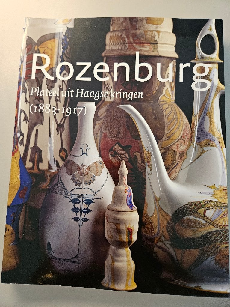 Rozenburg, plateel uit haagse kringen, Boeken, Kunst en Cultuur | Beeldend, Zo goed als nieuw, Overige onderwerpen, Ophalen of Verzenden