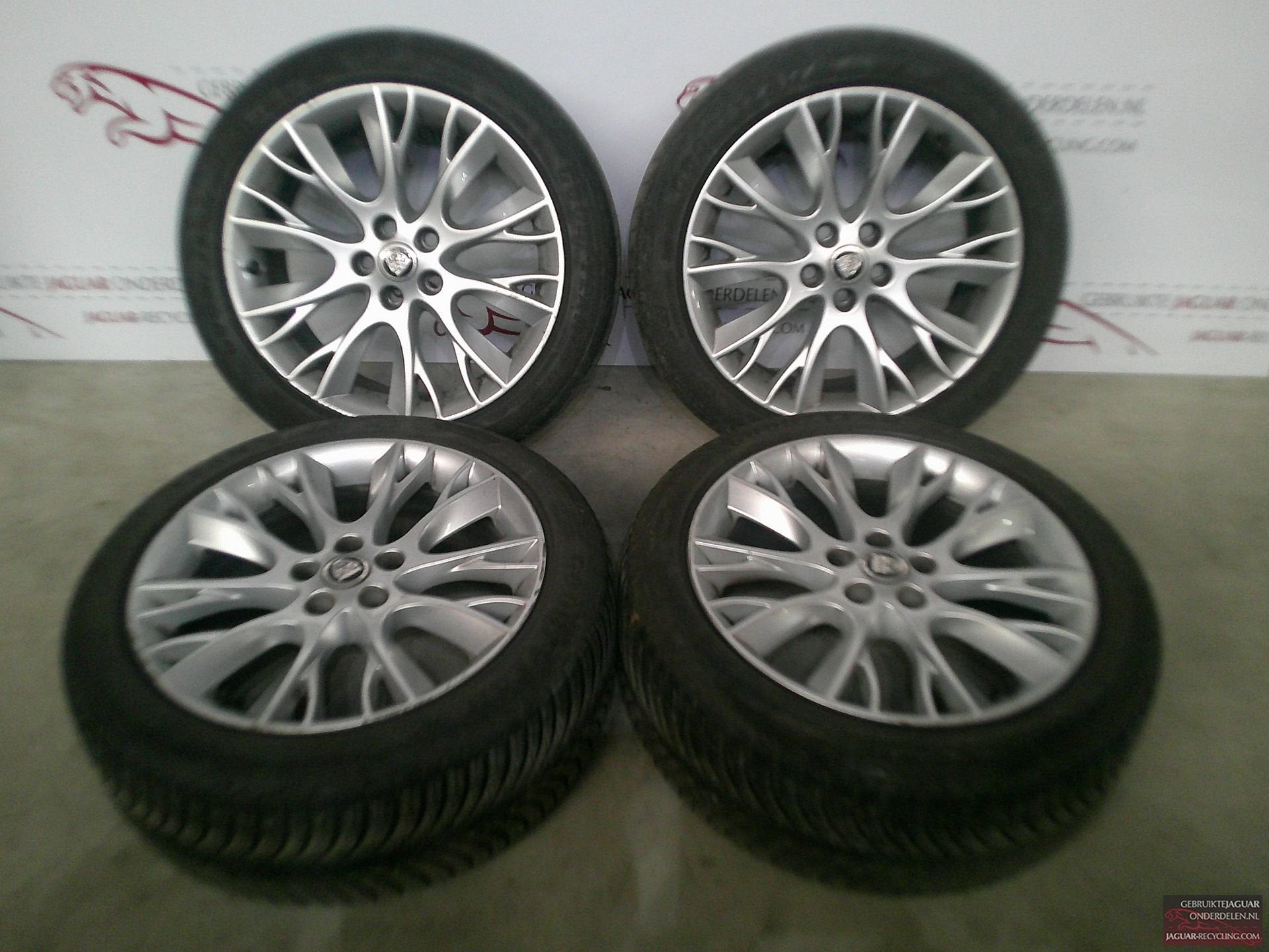 18″ Lyra Velgen set Jaguar XF / XJ / S-Type, Auto-onderdelen, 18 inch, -, -, Banden en Velgen