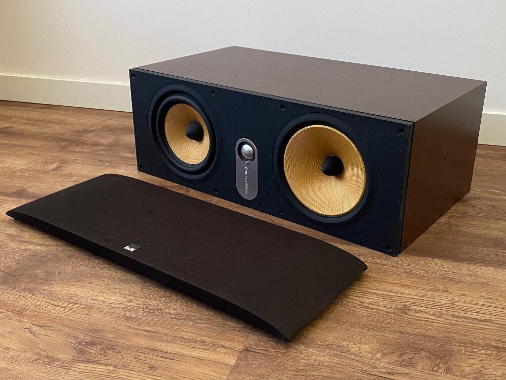 B&W HTM 61 Centerspeaker, 150 watt of meer, Ophalen of Verzenden, Zo goed als nieuw, Bowers & Wilkins (B&W)