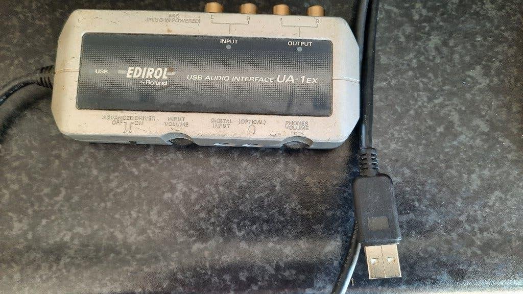 Audio interface Edirol/Roland Ua1-ex, Computers en Software, Ophalen of Verzenden, Gebruikt, Extern