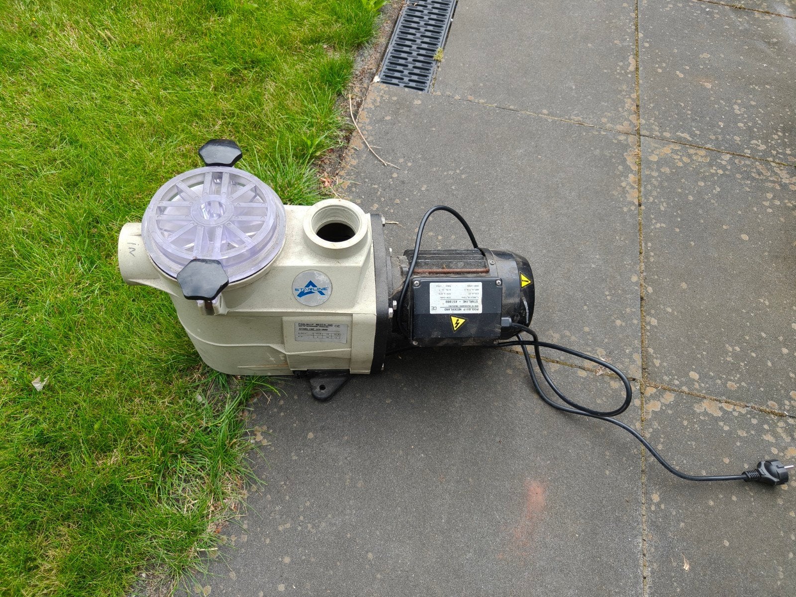Poolquip Nederland Starline KS100B Zwembadpomp, Tuin en Terras, Zwembad-toebehoren, Ophalen, Gebruikt, Zwembadpomp