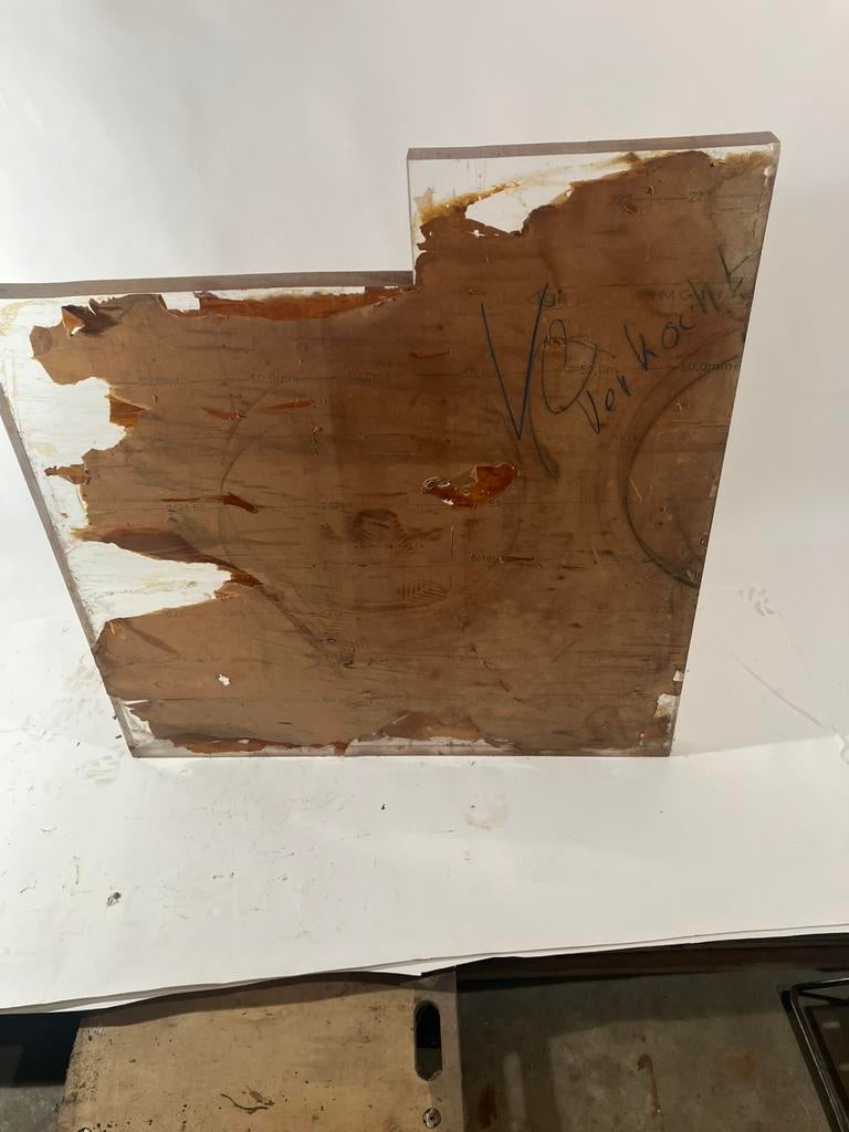 Plexiglas plaat  5 cm dik, Doe-het-zelf en Verbouw, Platen en Panelen, Ophalen, B, C, A