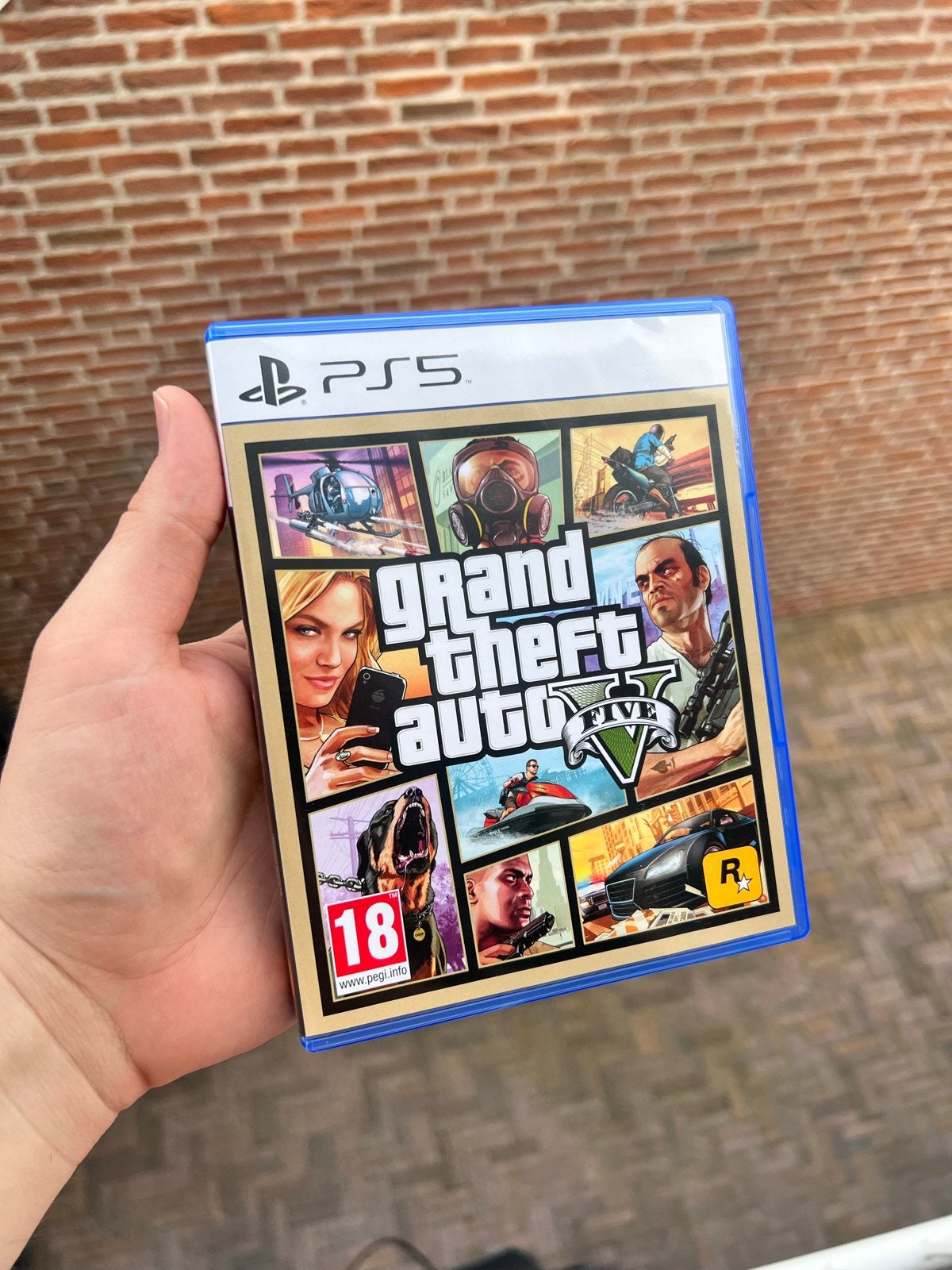 Grand Theft Auto V (GTA 5) PS5 - Zo goed als nieuw, Avontuur en Actie, Online, Vanaf 18 jaar, 1 speler